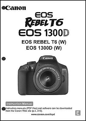 Canon camera eos rebel xt manual