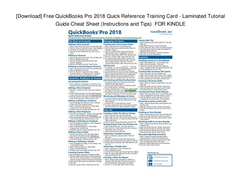 Quickbooks pro 2010 user manual pdf download