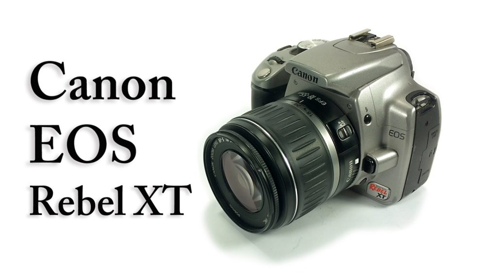 Canon Eos Rebel Xt Digital Camera User Manual